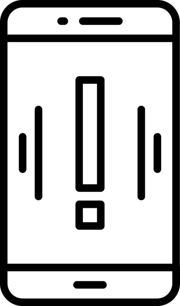 Virus Line Icon vector