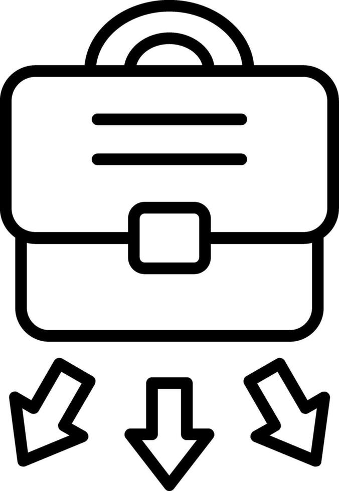 Business Line Icon vector