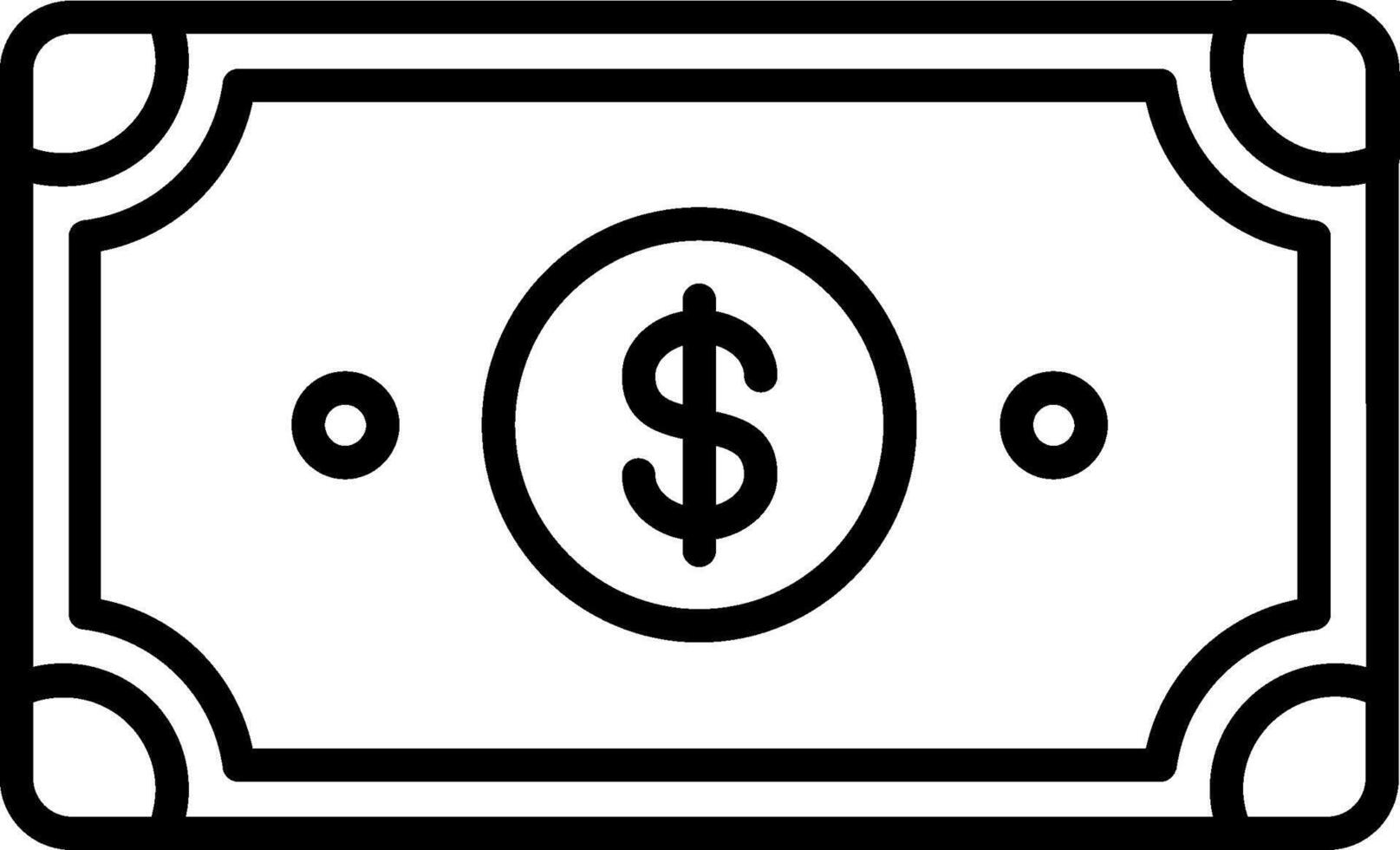 Money Line Icon vector