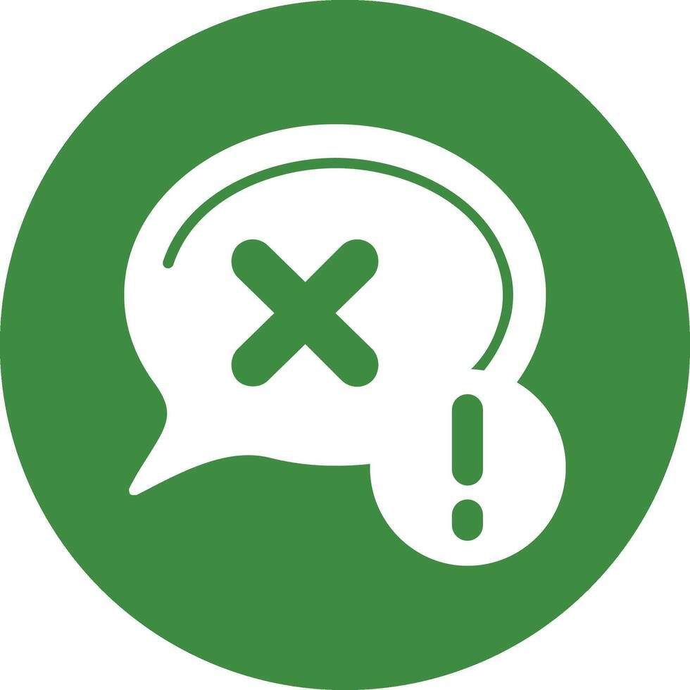 Cross Solid Circle Style Icon vector