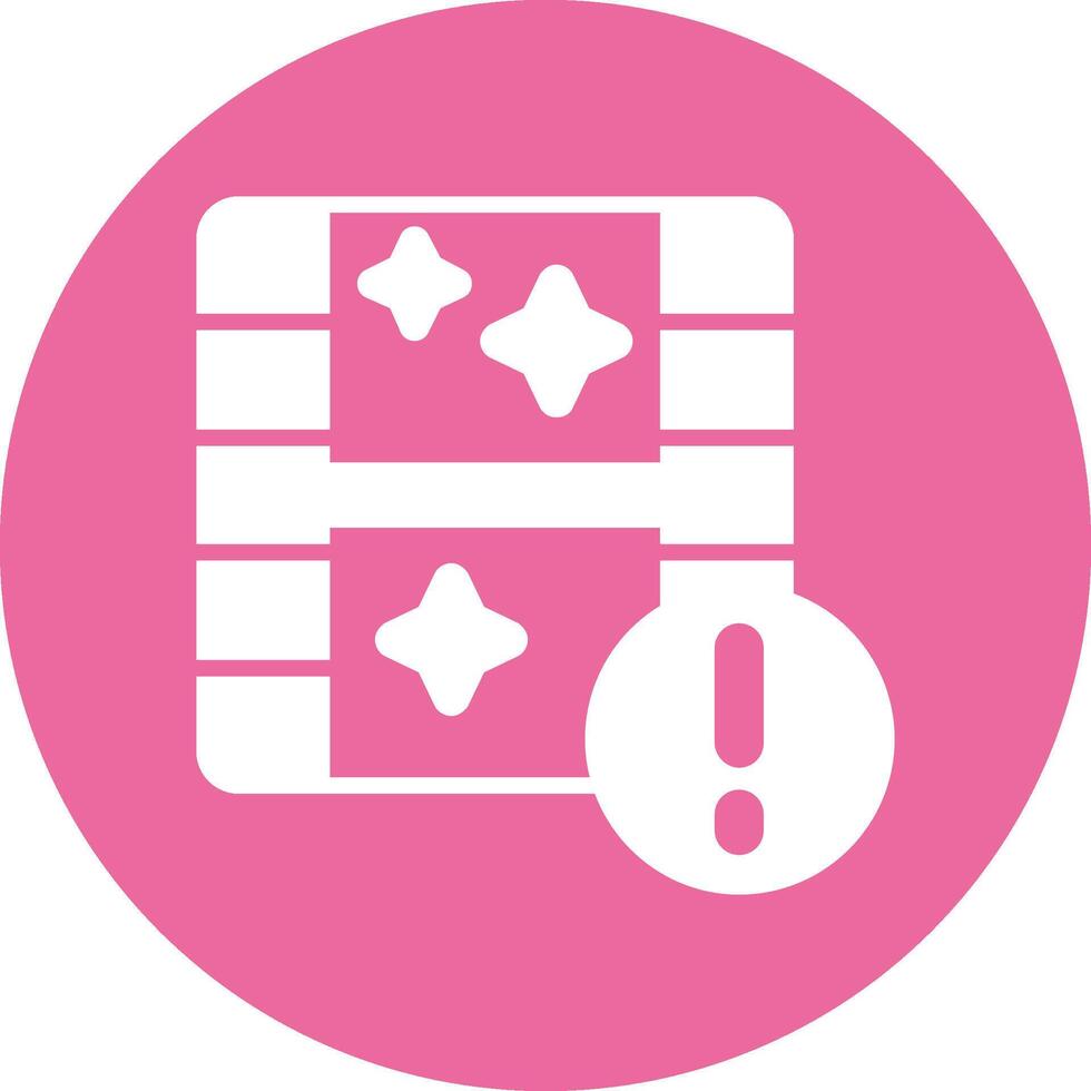Camera roll Solid Circle Style Icon vector