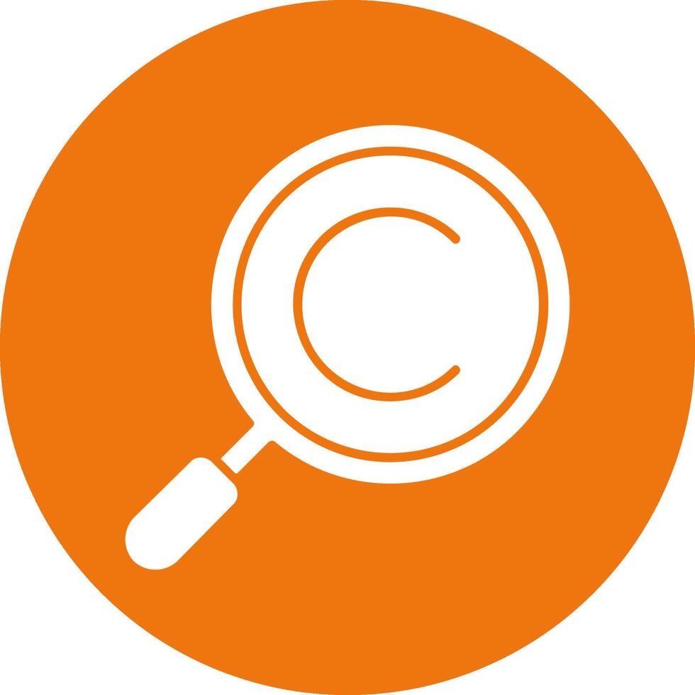 Search Solid Circle Style Icon 53770721 Vector Art at Vecteezy
