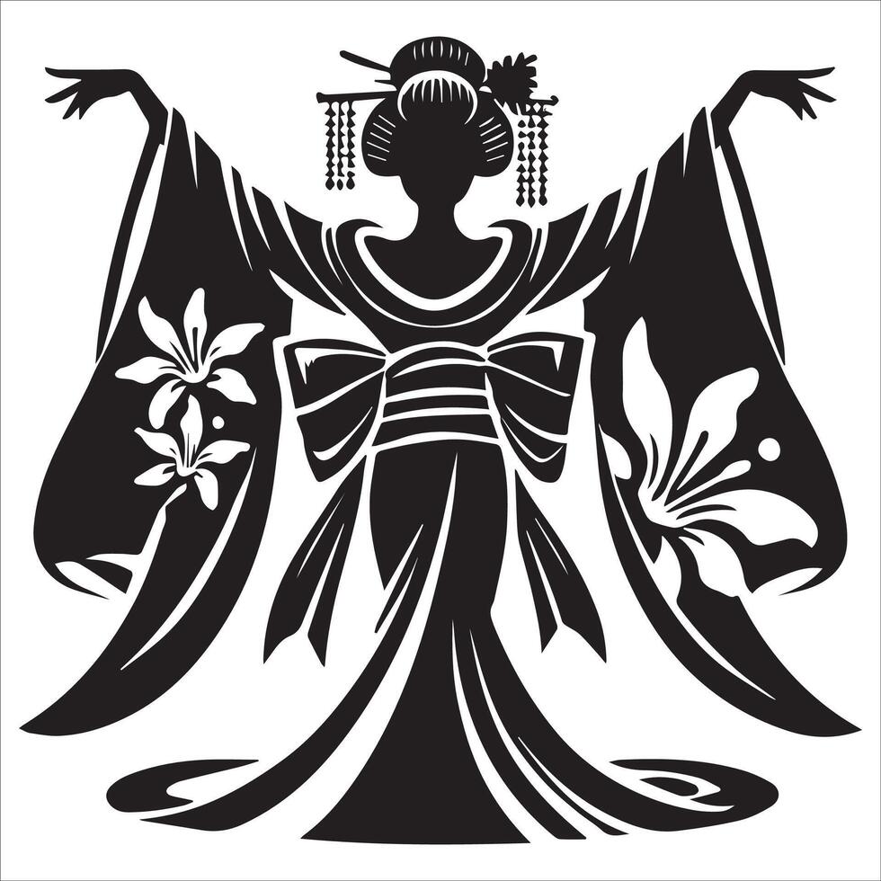 a black and white image of a statue with a cross on it vector