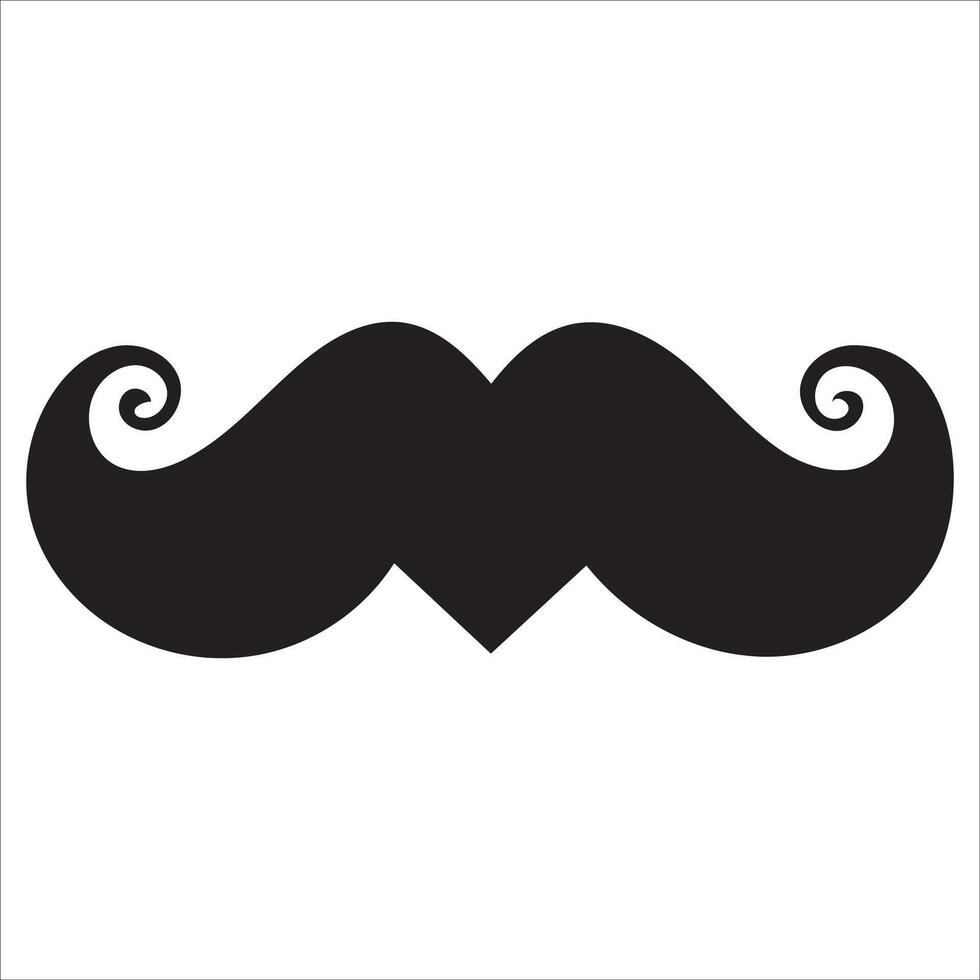 Chevron Mustache design vector