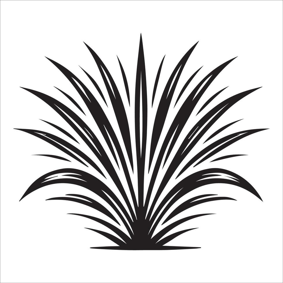 Tranquil Grass Silhouette for Scenic Views design vector