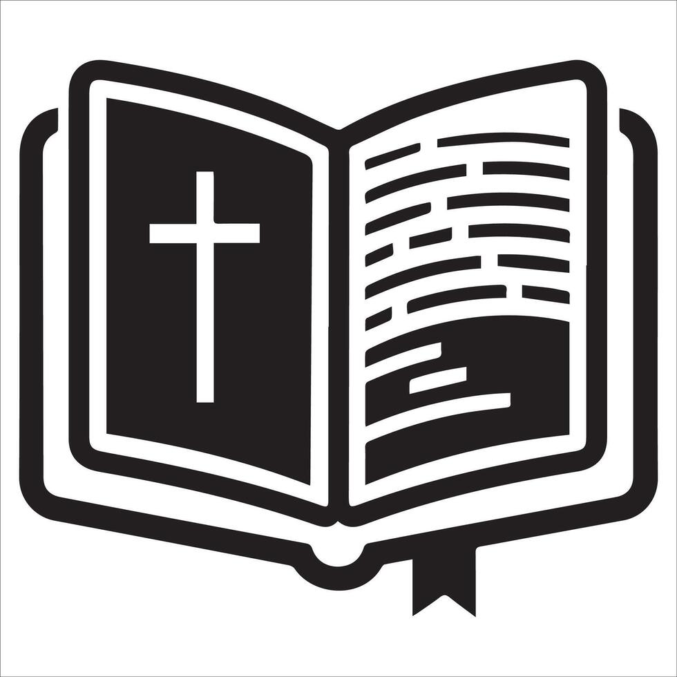 Modern Bible Icon vector
