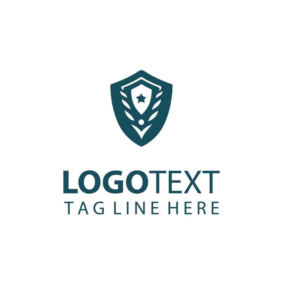 Guardian Fortress Shield Logo vector