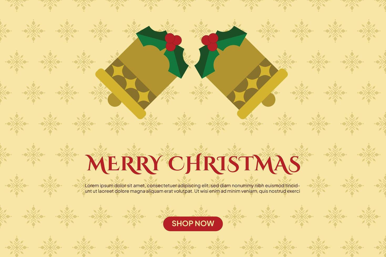 simple christmas background vector