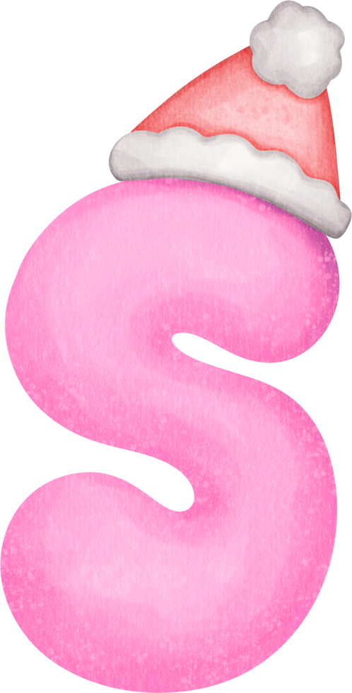 the xmas decorative letters png