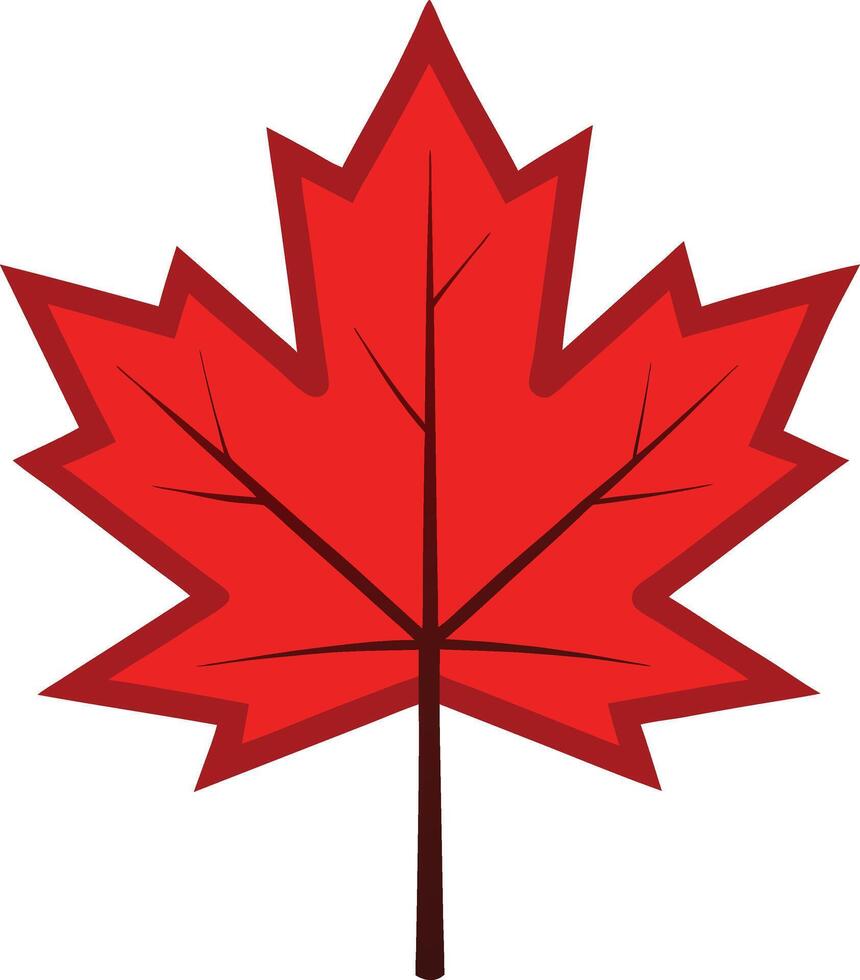 A wonderful Maple tree leaf art illustration and graphics design vector