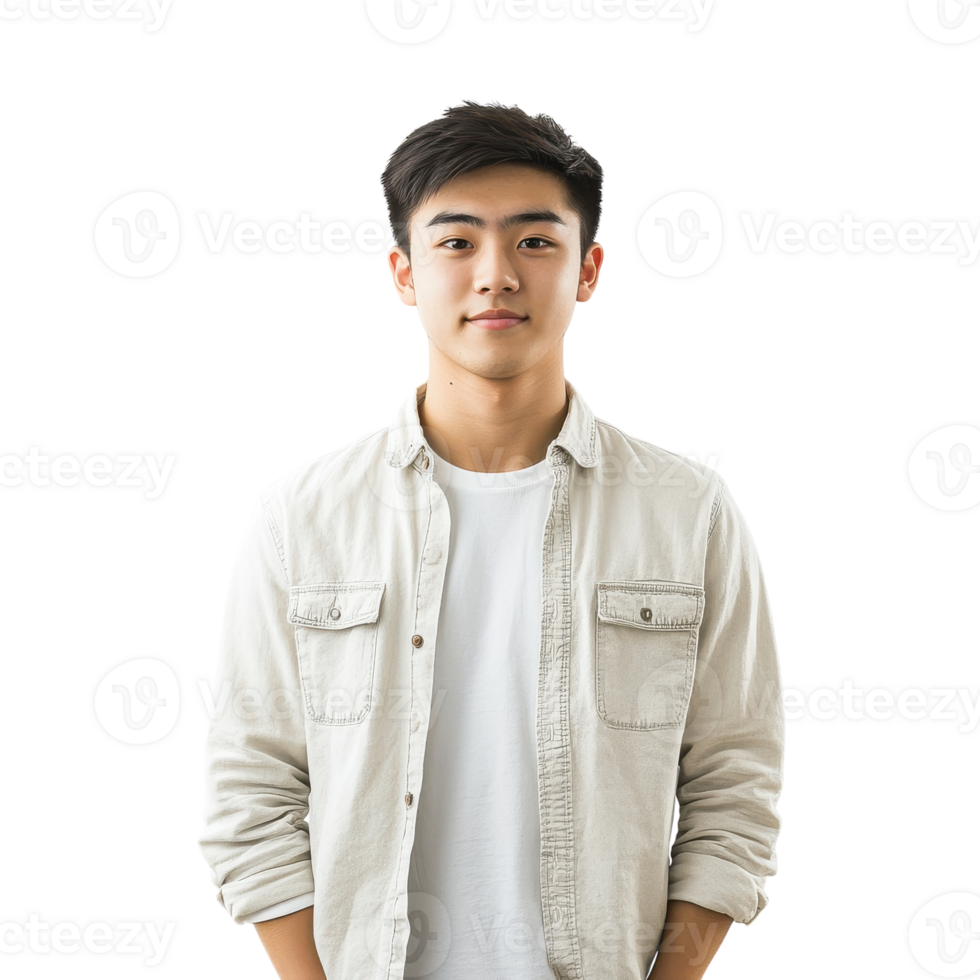 Engaged University Student Participating in Casual Study Session on transparent background png