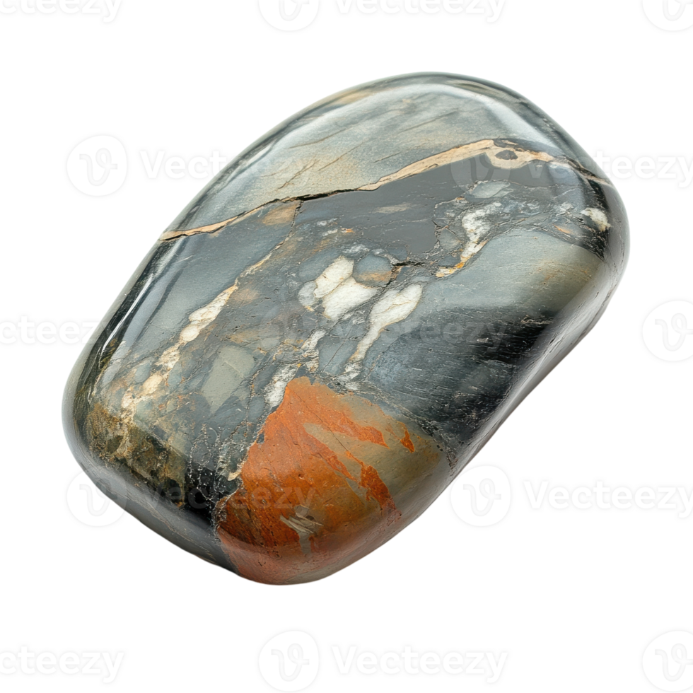 River Stone Textures for Creative Designs on transparent background png