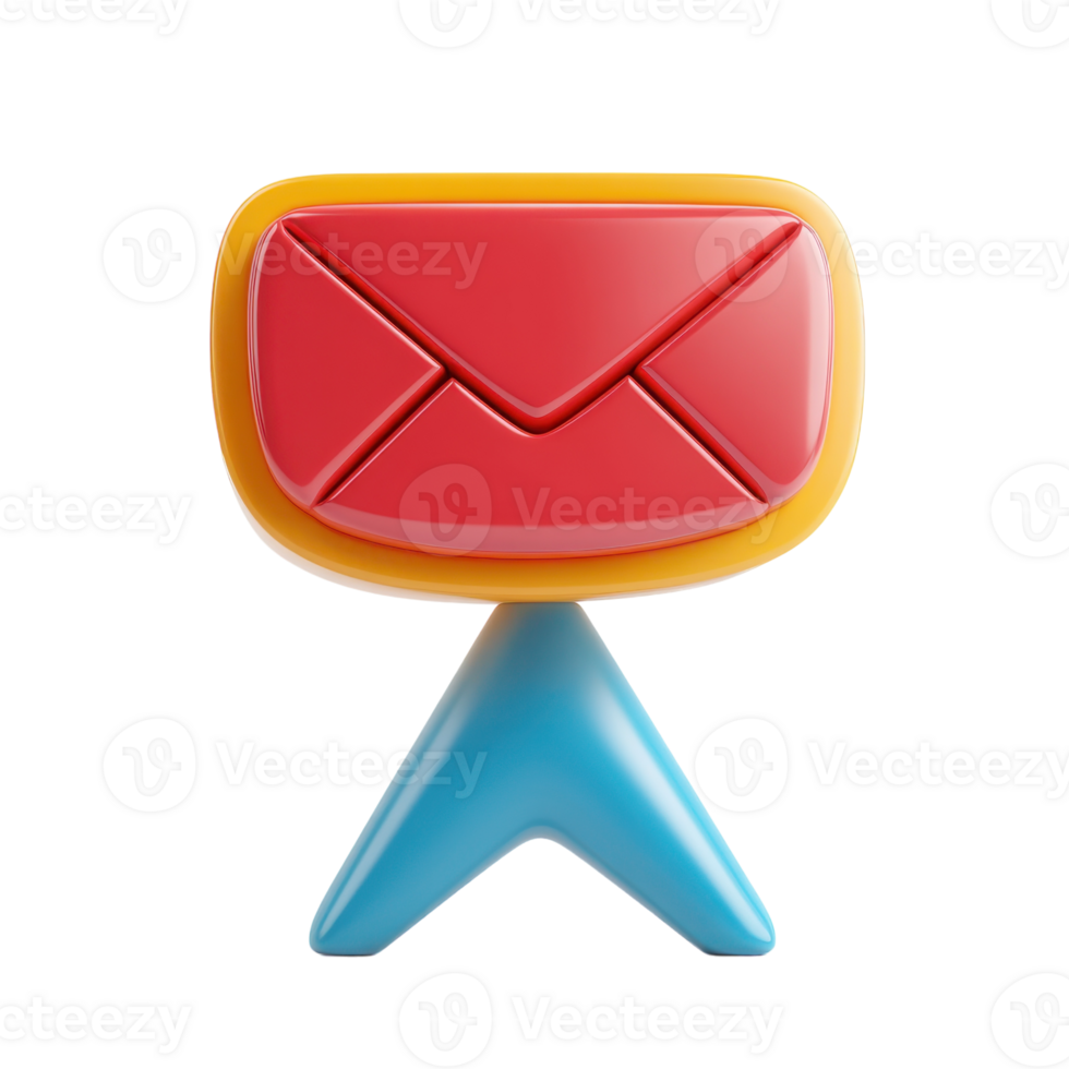 Send Message Through a Messaging App - Modern Communication on transparent background png
