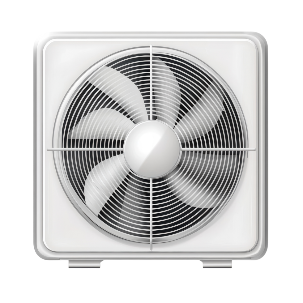 Efficient Air Conditioner Fan for Optimal Cooling Solutions on transparent background. png