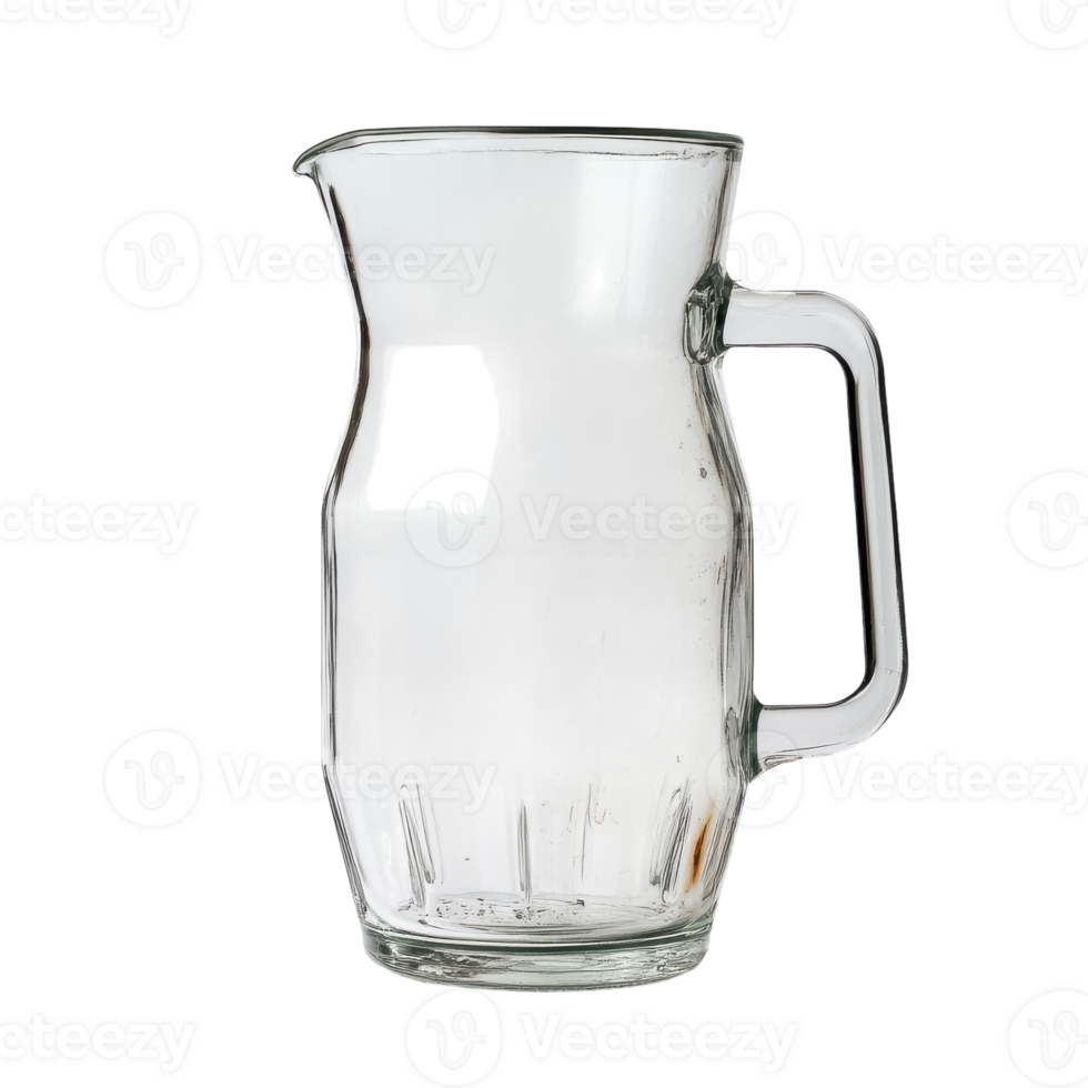 Blender with Clear Glass Container on a White Background for Culinary Content on transparent background. png