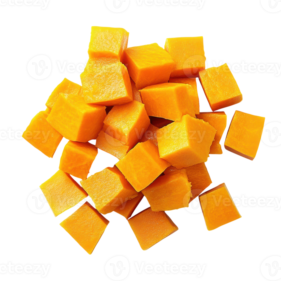 Fresh and Nutritious Butternut Squash for Culinary Inspiration on transparent background. png
