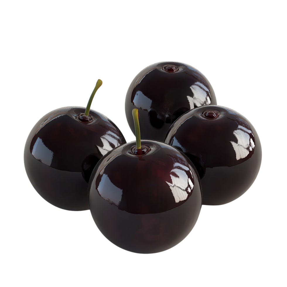 Delicious Black Currant for Healthy Snacking or Culinary Use on transparent background. png