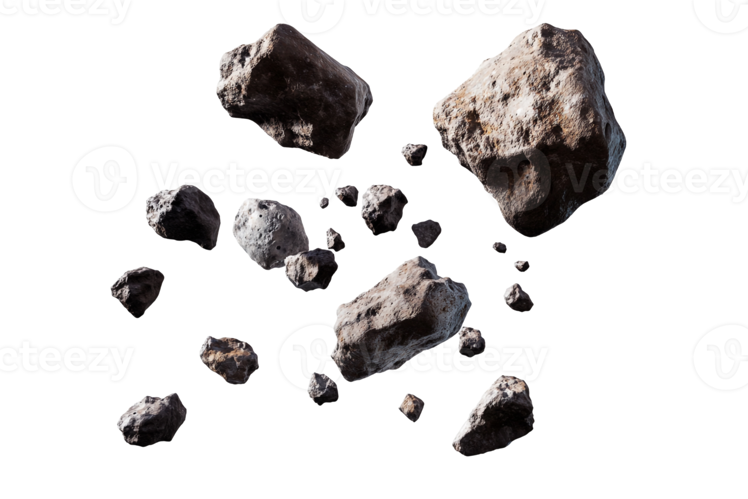 Cosmic Asteroids in Endless Space png