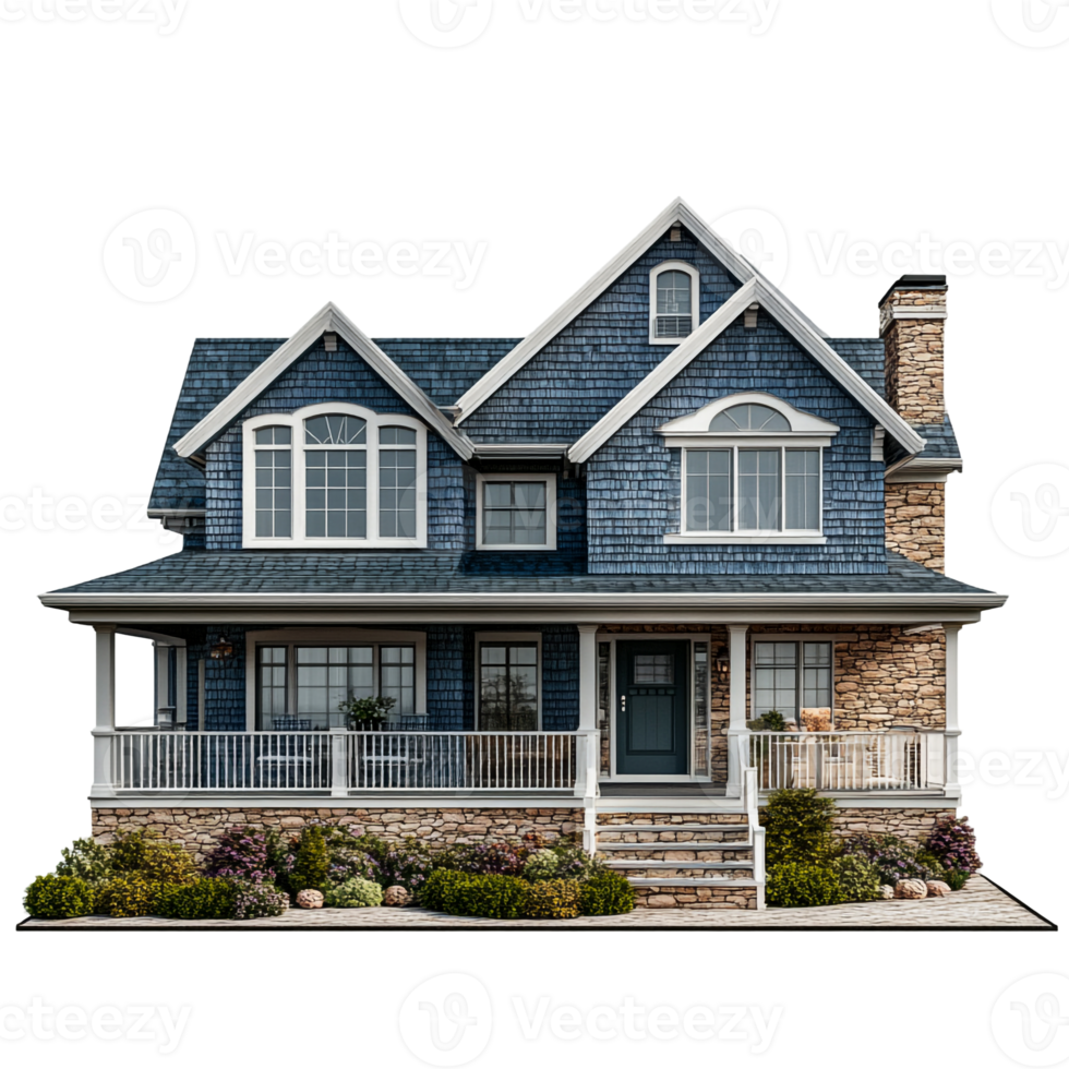 Classic House with Traditional Features png