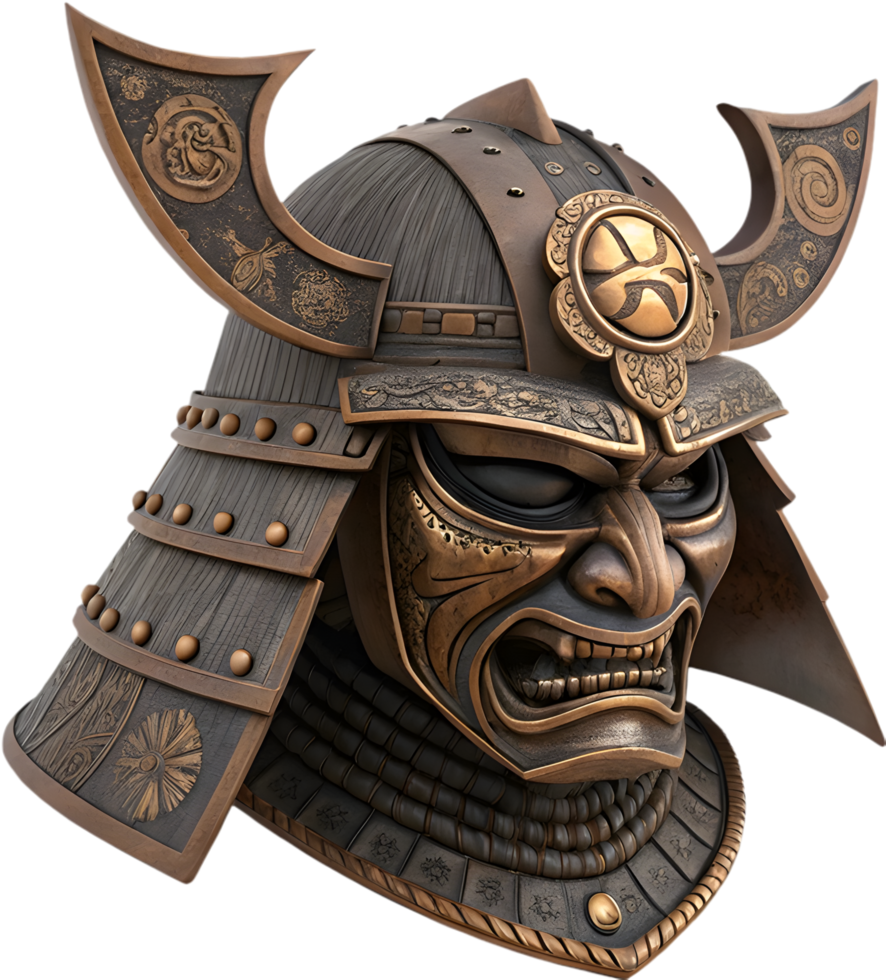 Elegant Japanese Somen Mask Clipart Expressing Heritage and Mystery. . png