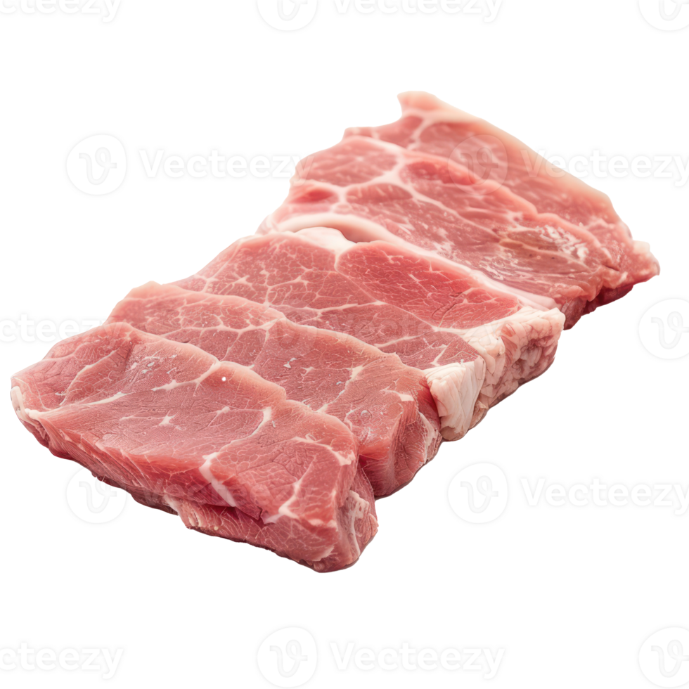raw meat on a transparency background png