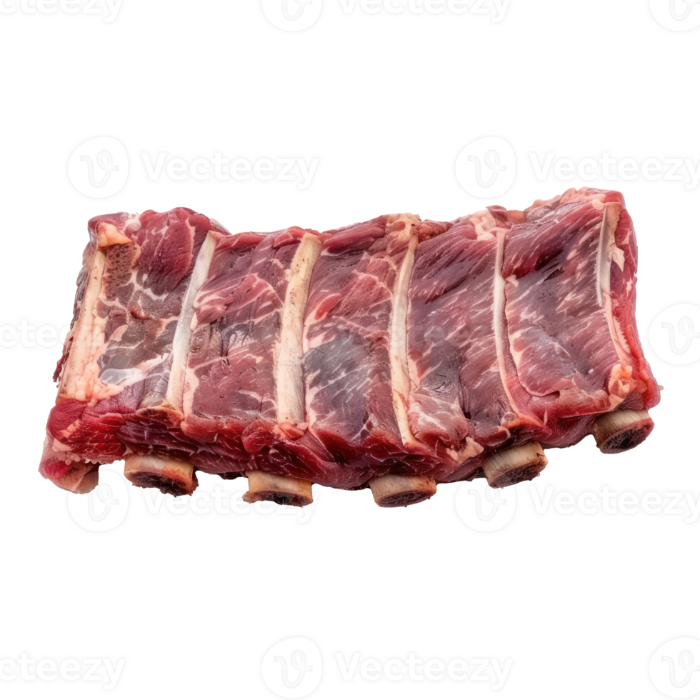 ribs on a transparency background png