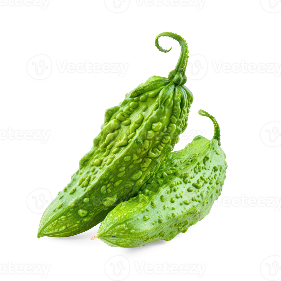 two green peppers on a transparency background png