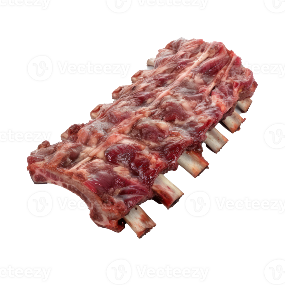 ribs on a transparency background png