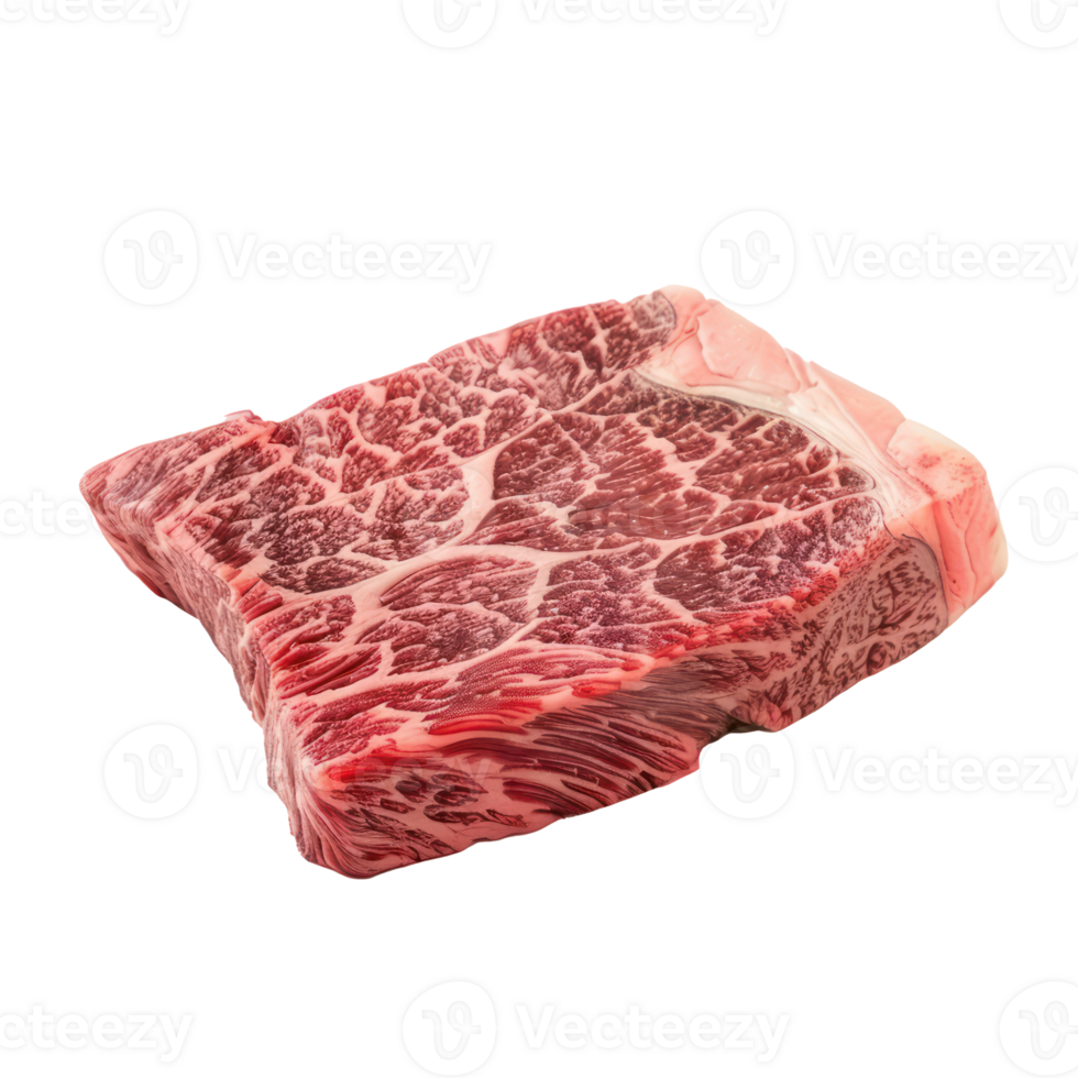 raw beef steak on transparent background png