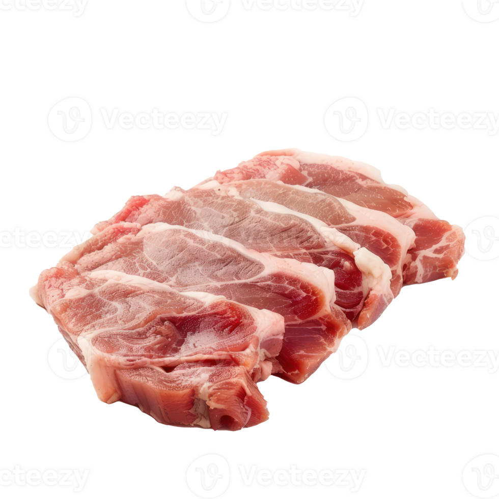 raw meat on a transparent background png