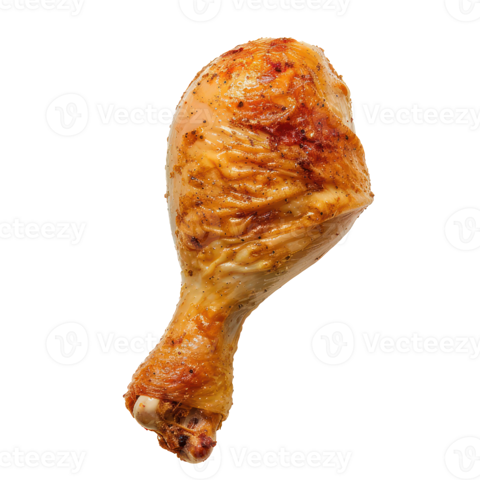 chicken drumstick on a transparent background png