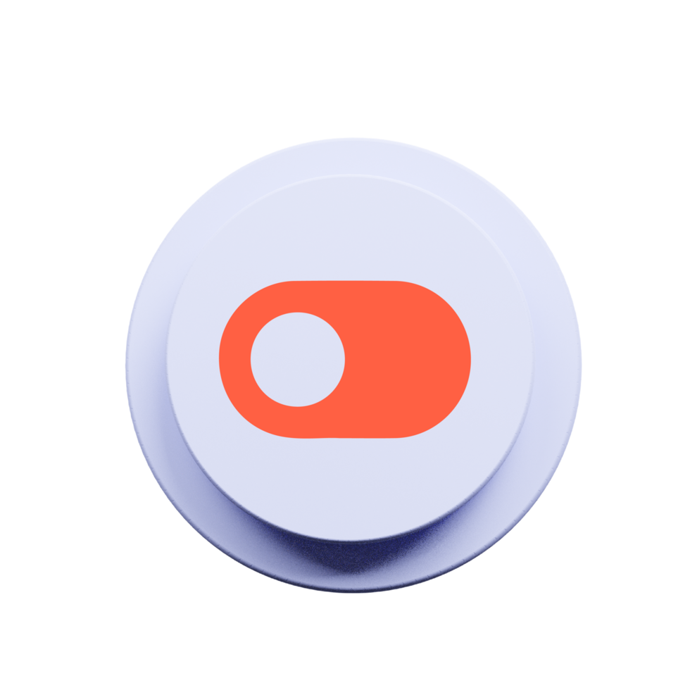 Sleek Switch Icon for Control Panels and Settings png