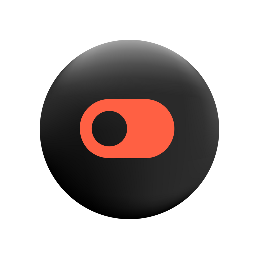 Modern Switch Icon for User Interface Design png