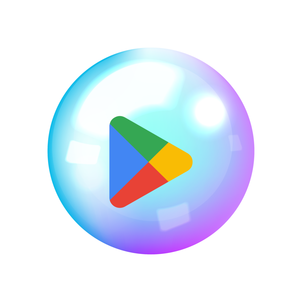 Google Play Logo Designs for App Branding png