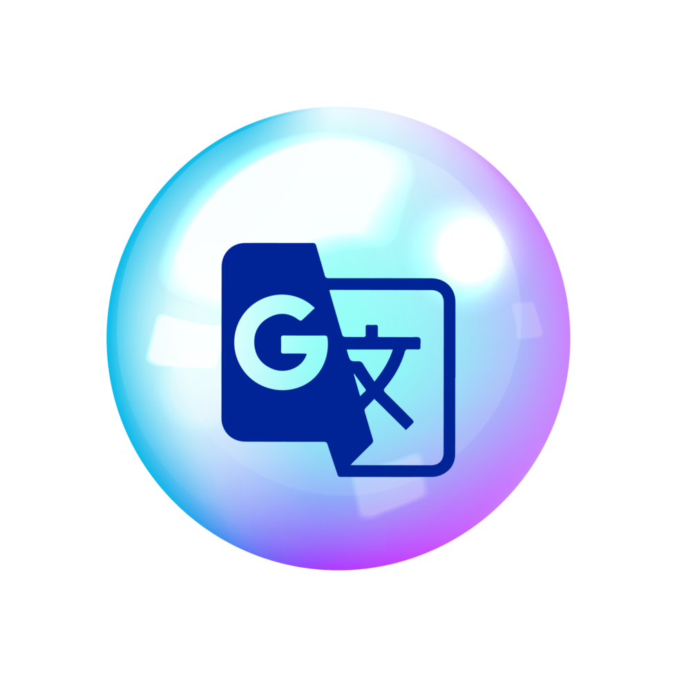 Google translate logo translation service png