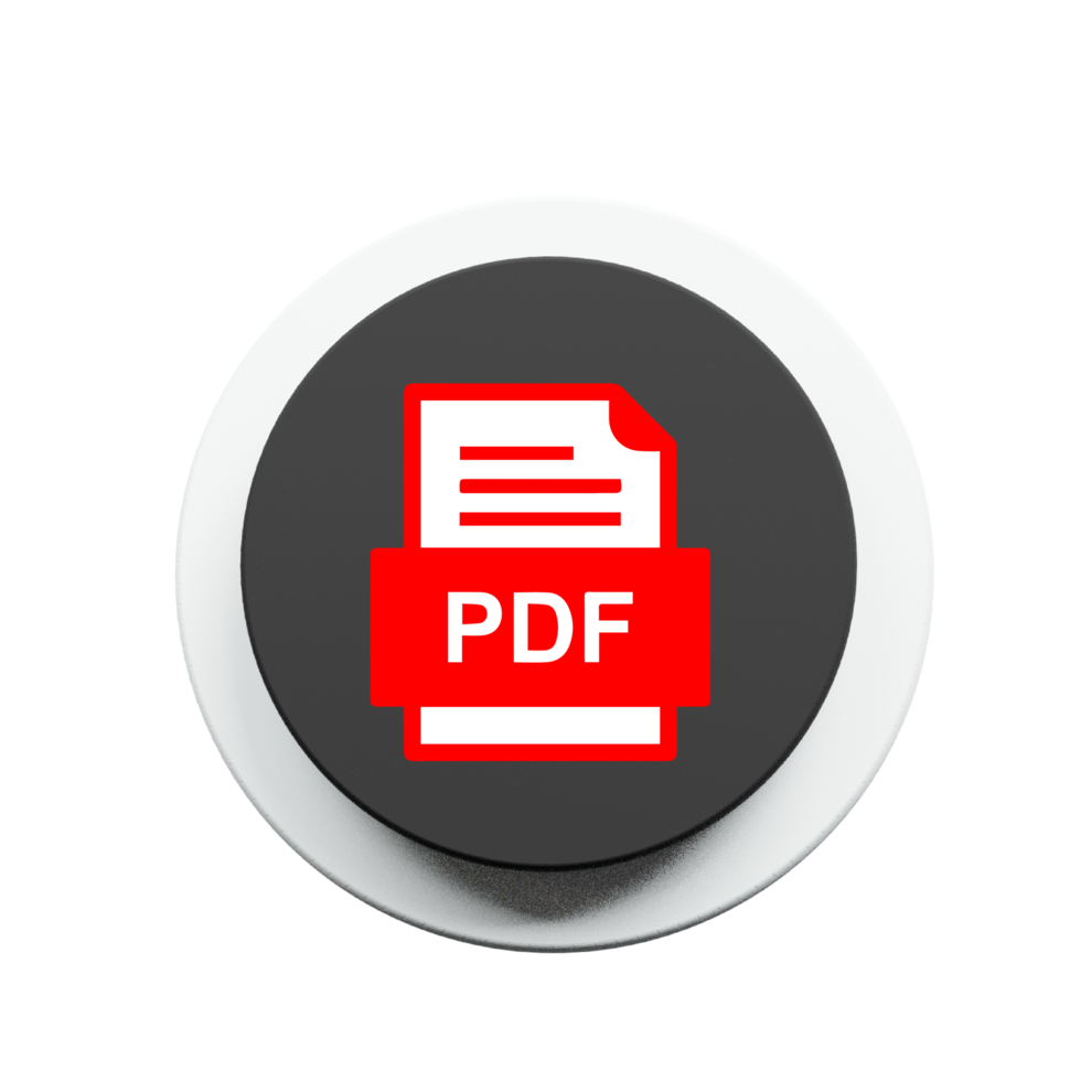 PDF icon file symbol png