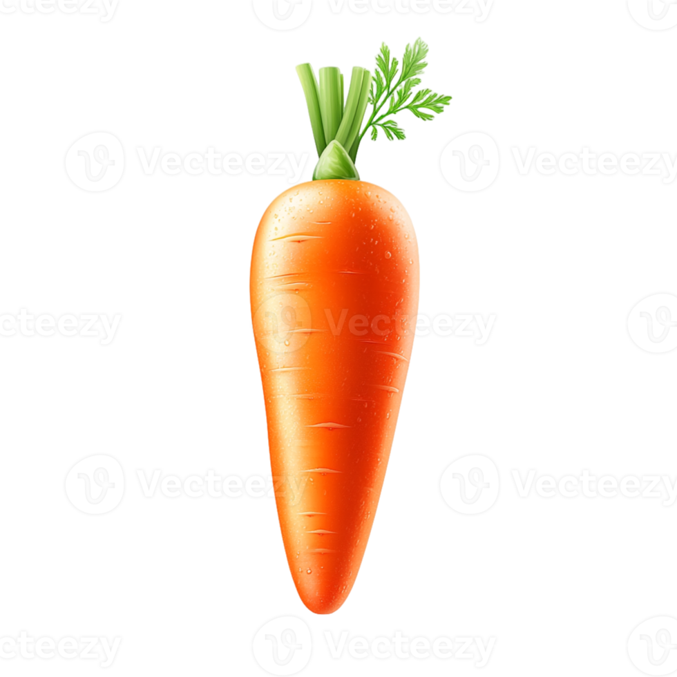 Isolated Fresh Carrot on Transparent Background for Digital Design, Branding, and Creative Marketing png