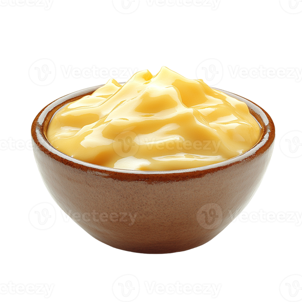 Cheese Bowl Isolated on Transparent Background for Food Illustration, Culinary Branding, and Digital Art Projects png