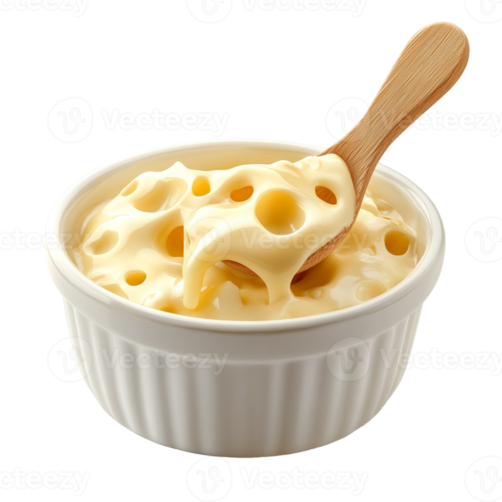 Isolated Cheese Bowl on Transparent Background for Culinary Designs, Food Graphics, and Creative Digital Art Projects png