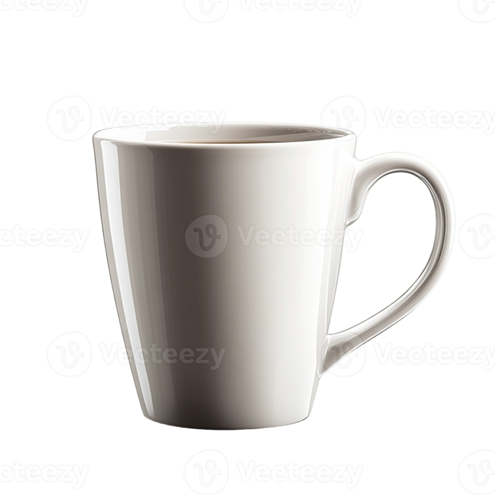 Coffee Mug Isolated on Transparent Background for Beverage Branding, Cafe Designs, and Digital Creative Projects png