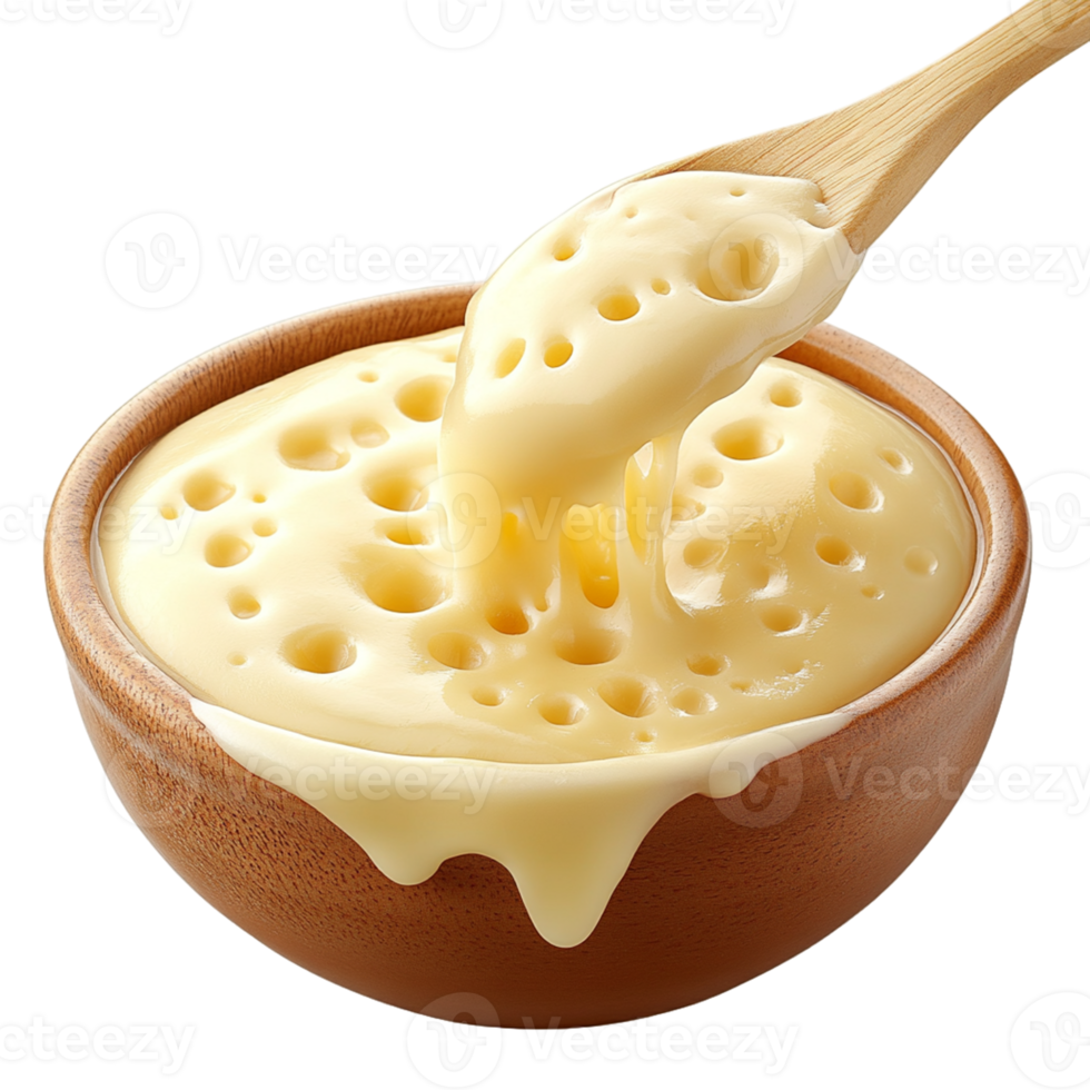 Cheese Bowl Isolated for Food Design, Branding, Recipe Visuals, and Creative Projects on Transparent Background png