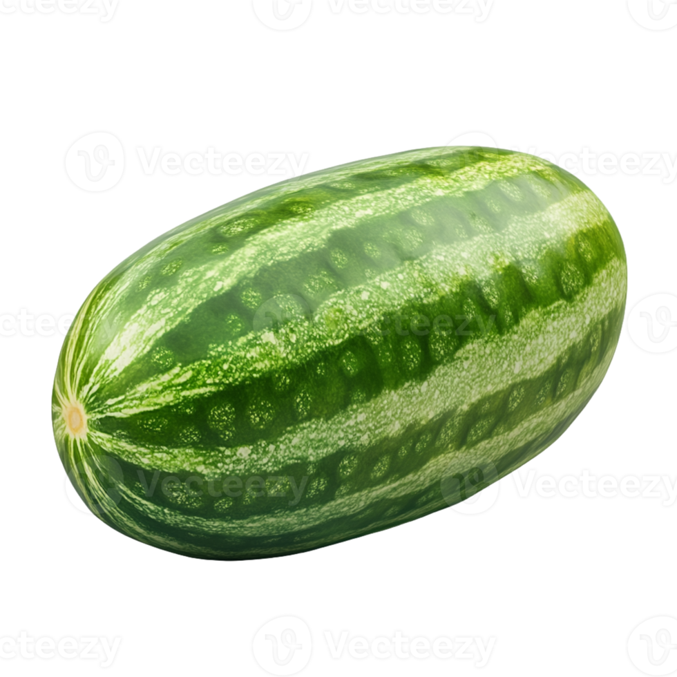Cucumber Isolated on Transparent Background for Fresh Food Branding, Healthy Nutrition, and Creative Digital Projects png