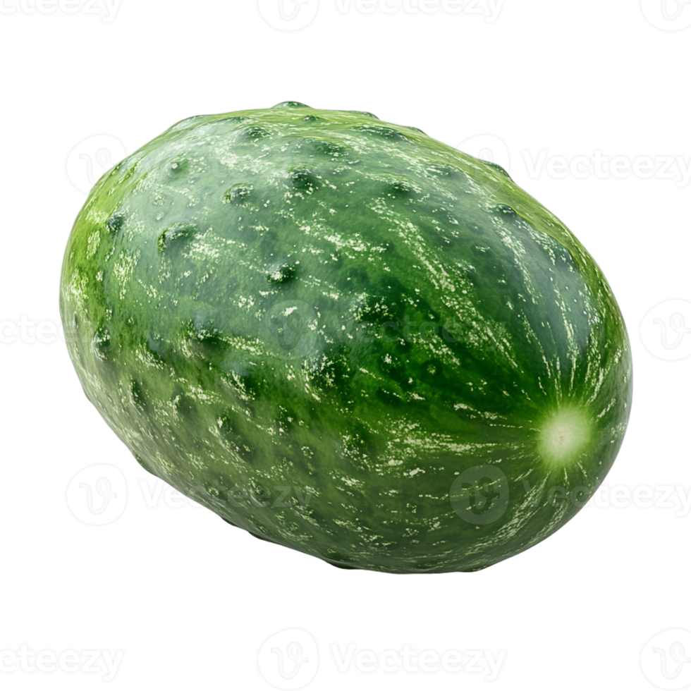 Cucumber Isolated on Transparent Background for Food Branding, Healthy Nutrition, and Digital Design Projects png