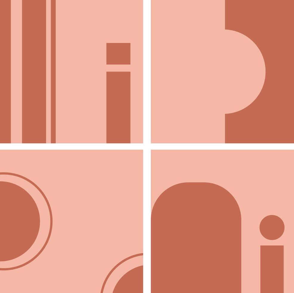 Minimalist background template illustration vector