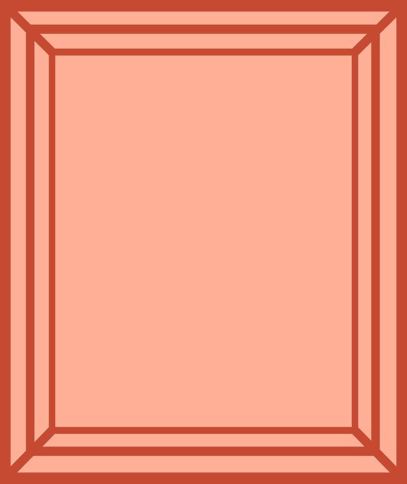 Simply frame template background vector