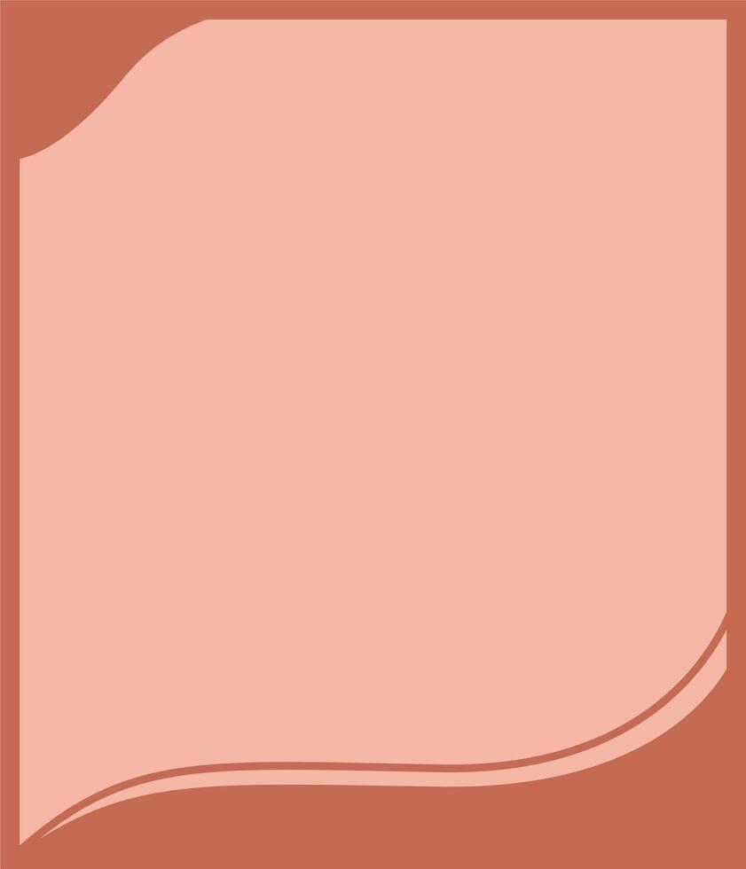 simple frame template vector