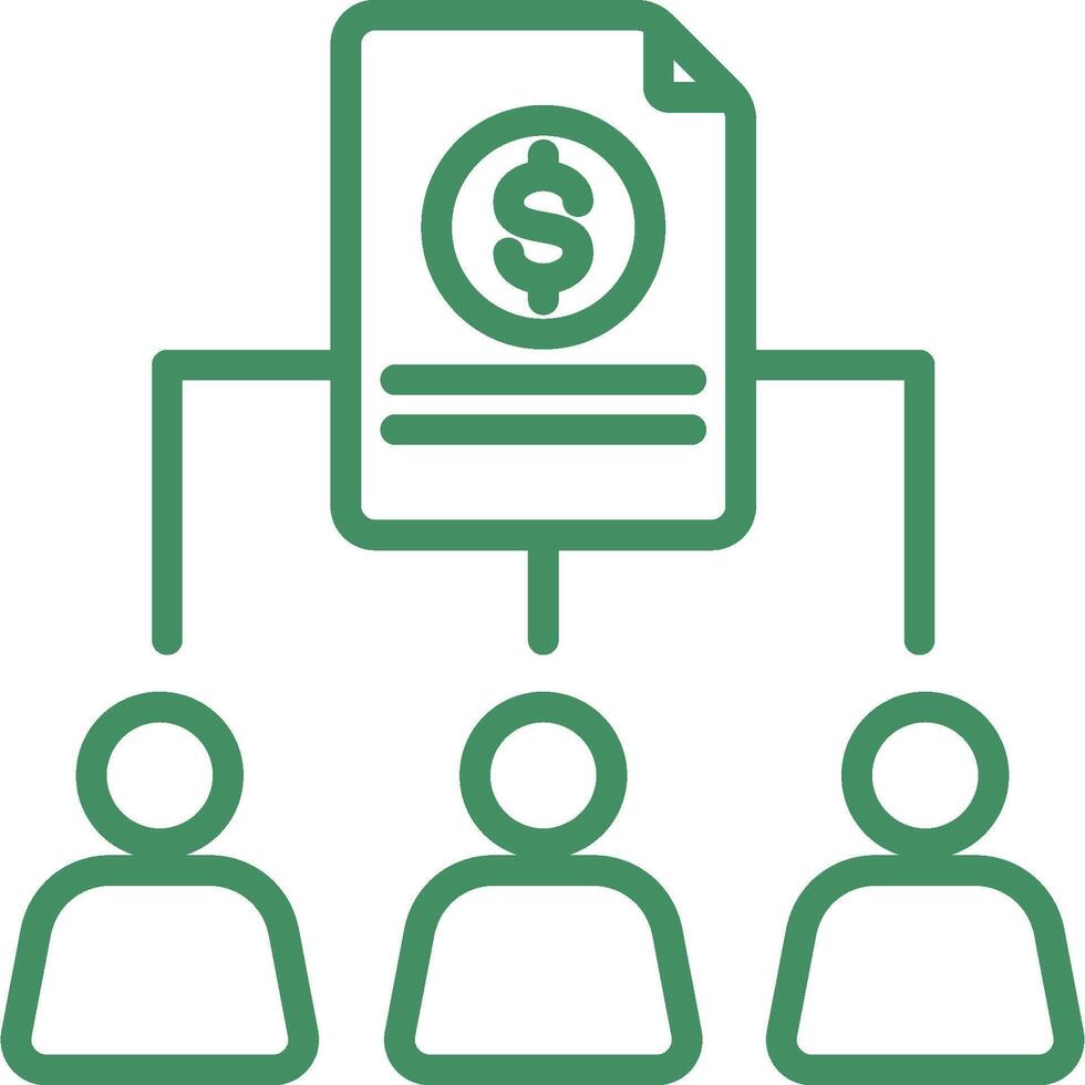 Share Holder Icon Element For Design vector