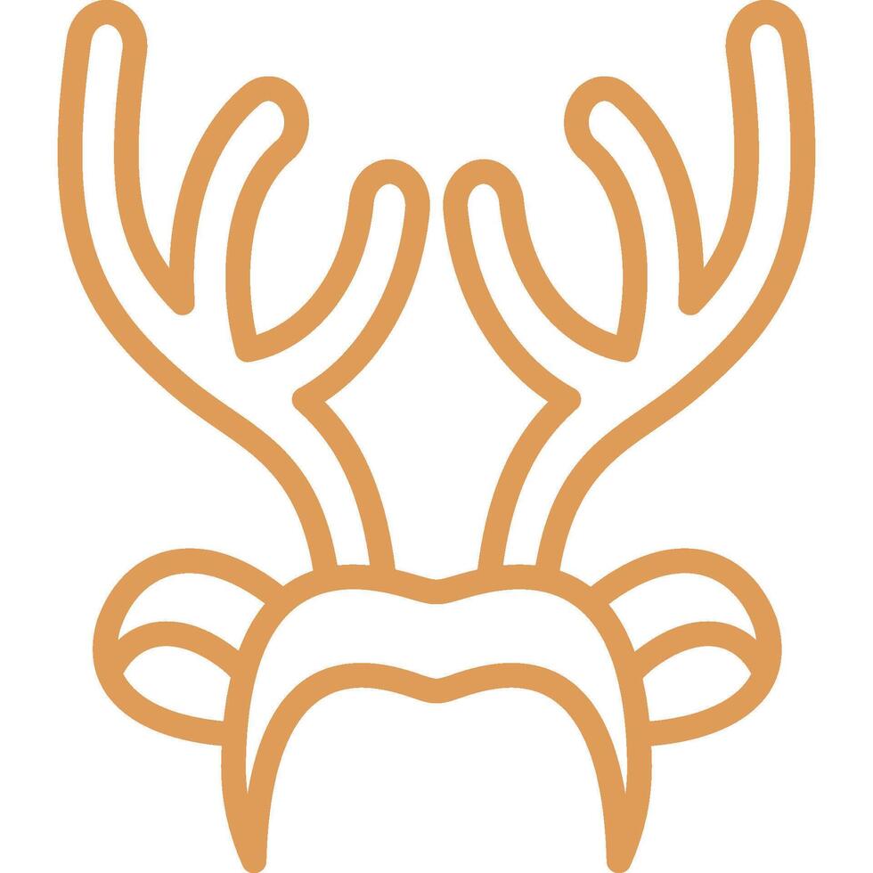 Antlers Icon Element For Design vector