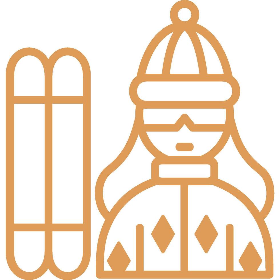 Snow Board Icon Element For Design vector