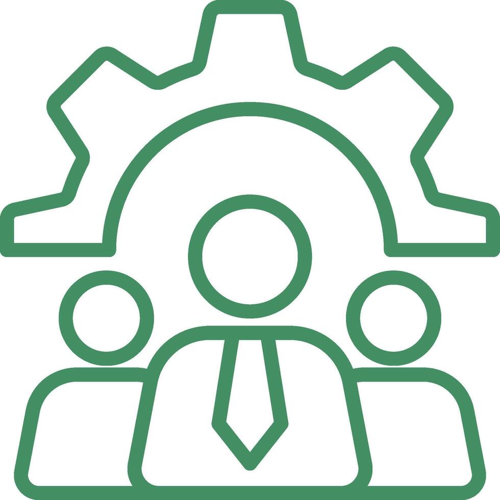Management Icon Element For Design vector